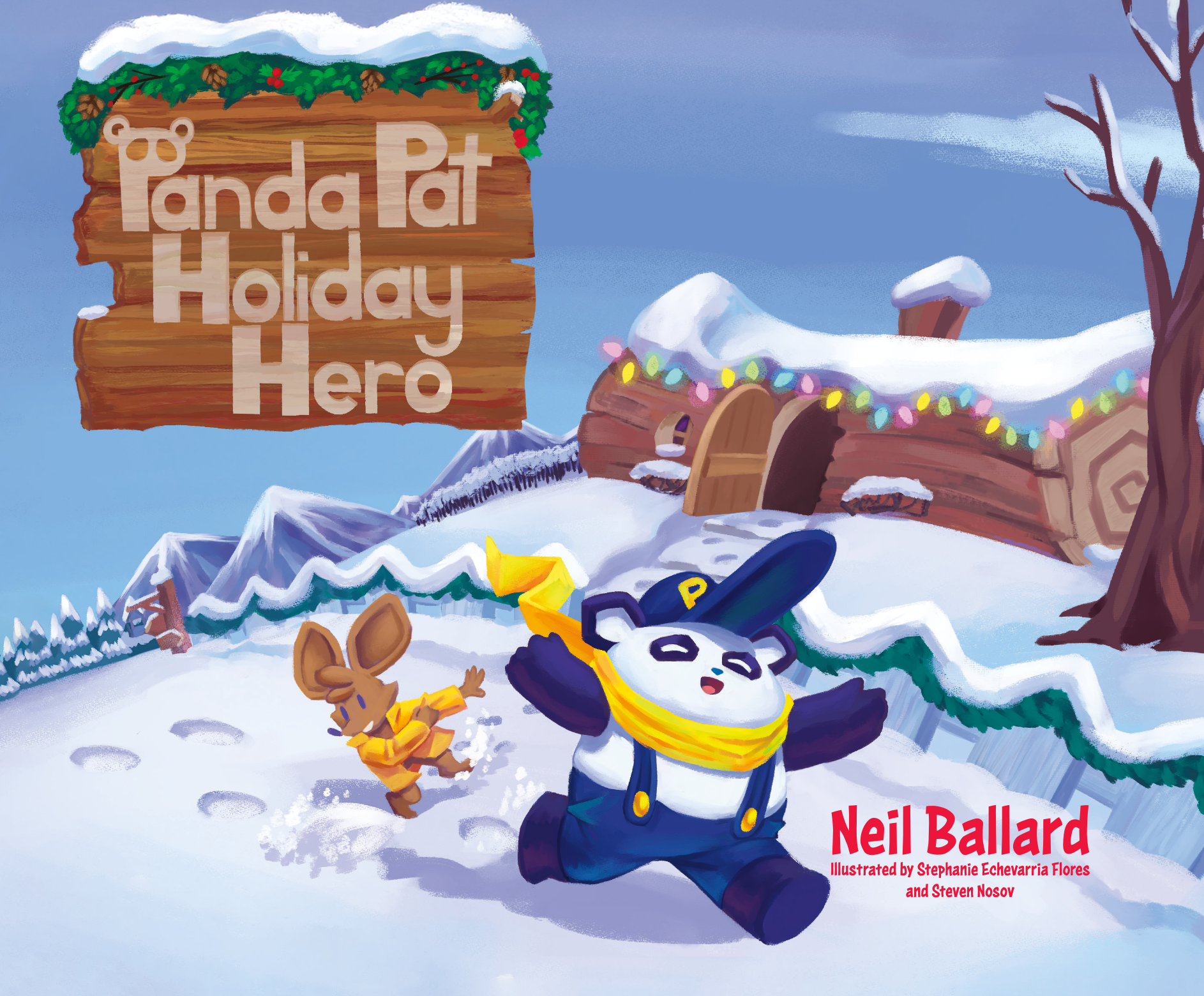 Panda Pat Holiday Hero book cover
